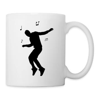 Dancing Dance Music - Mug - white - Right