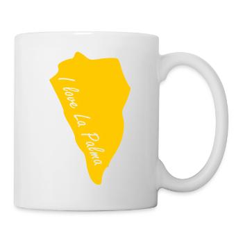 I love La Palma - Tasse - Weiß - Rechts