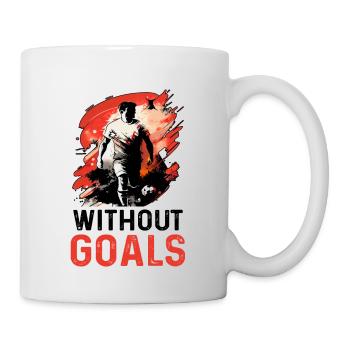 Qu’est-ce que la vie sans objectifs 10 - Mug blanc - blanc - Droite
