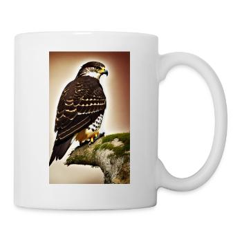Aigle | Oiseaux | Liberté | Animaux - Mug blanc - blanc - Droite