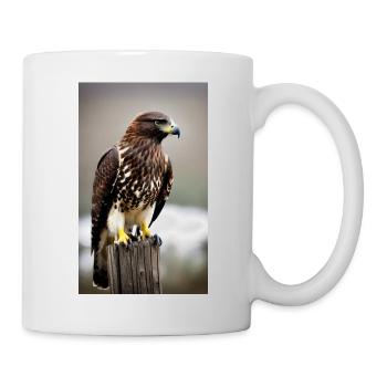 Aigle | Oiseaux | Liberté | Animaux - Mug blanc - blanc - Droite