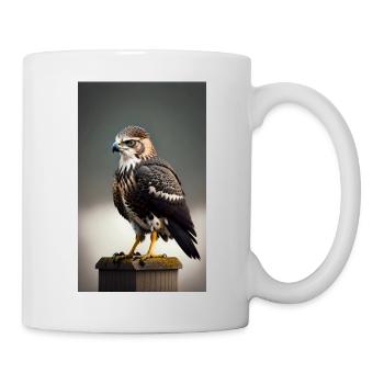 Aigle | Oiseaux | Liberté | Animaux - Mug blanc - blanc - Droite