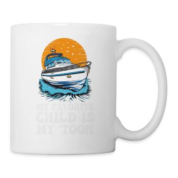 My Favorite Child Is My Toon Funny Pontoon - Mug - white - Right