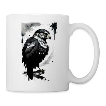 Aigle | Oiseaux | Liberté | Animaux - Mug blanc - blanc - Droite