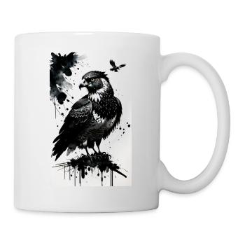 Aigle | Oiseaux | Liberté | Animaux - Mug blanc - blanc - Droite