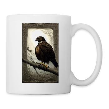 Aigle | Oiseaux | Liberté | Animaux - Mug blanc - blanc - Droite