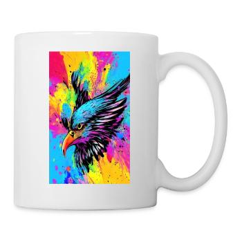 Aigle | Oiseaux | Liberté | Animaux - Mug blanc - blanc - Droite