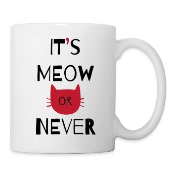 Katze - Tasse - Weiß - Rechts