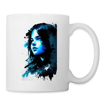 Woman | Face | Girls | Anime - Mug - white - Right