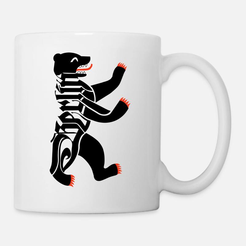 Bärlin / Berliner Bär / Lettering - Mug - white