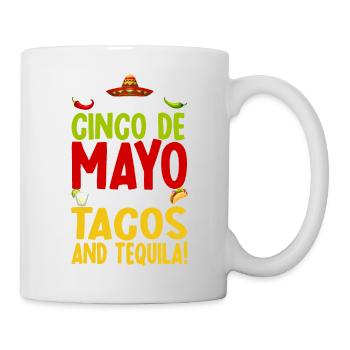 Viva Mexico Cinco De Mayo Party 5 De Mayo Geschenk - Tasse - Weiß - Rechts
