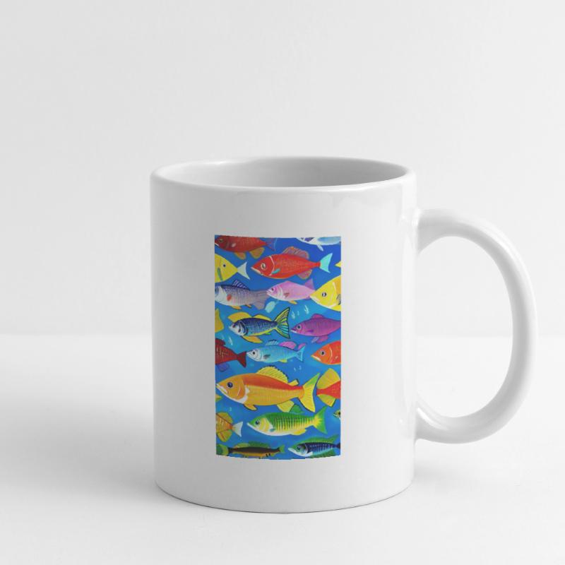 Fish | Pattern | Fish Patterns | Angler Mug