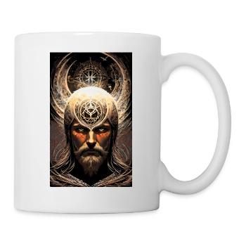 Mystisches Symbol | geheimnisvoll | Symbol - Tasse - Weiß - Rechts