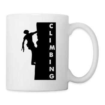 Escalade - Mug blanc - blanc - Droite
