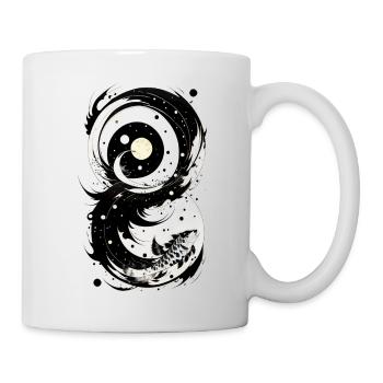 carpe koi - Mug blanc - blanc - Droite