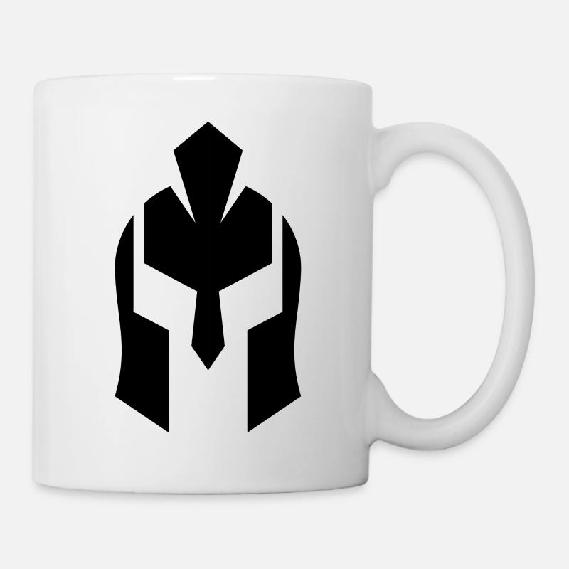 Sei ein Krieger, kein Besorgter. - Tasse - Weiß