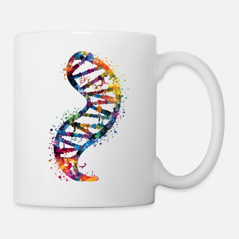 Molécule d'ADN - Mug blanc - blanc