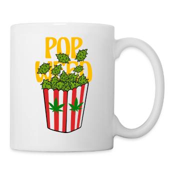 POP WEED - Mug - white - Right