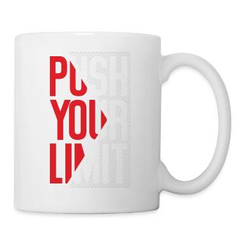 push your limits - Mug blanc - blanc - Droite