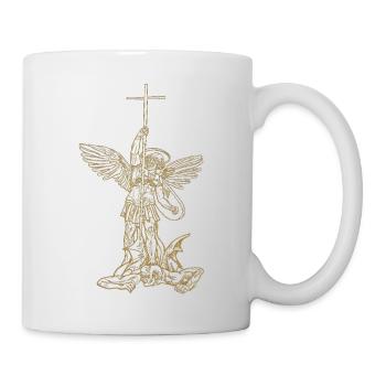 michael archangel saint christian angels saint snk - Mug - white - Right
