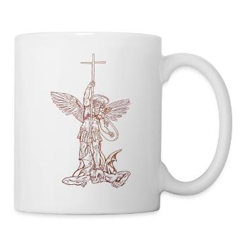 michael archangel saint christian angels saint snk - Mug - white - Right