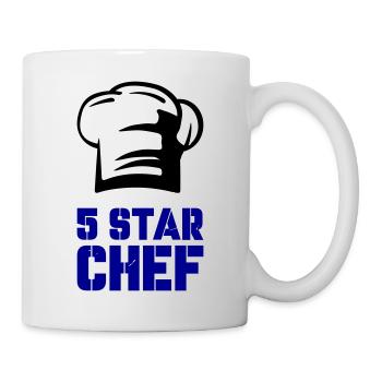 5 Star Chef - Mug - white - Right
