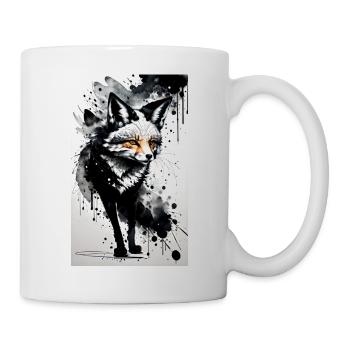 Fuchszauber: Dein Stil, deine List. - Tasse - Weiß - Rechts