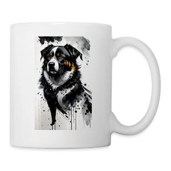 Amour de chien: élevez votre style avec gentillesse - Mug blanc - blanc - Droite
