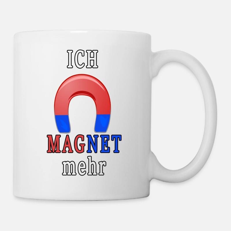Ich magnet - Tasse - Weiß