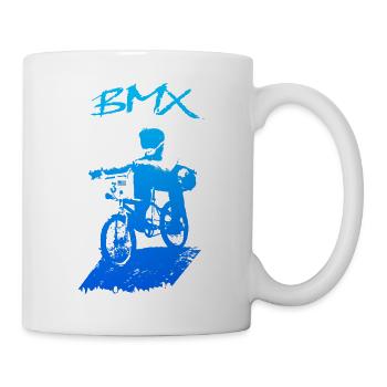 bmx - Mug blanc - blanc - Droite