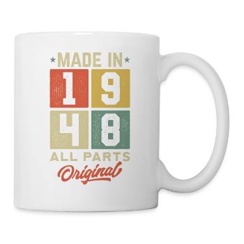 Made In 1948 - All Parts Original - Mug - white - Right