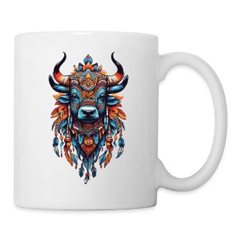 Vache spirituelle Mysticisme indien & méditation - Mug blanc - blanc - Droite