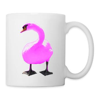 cygne - Mug blanc - blanc - Droite
