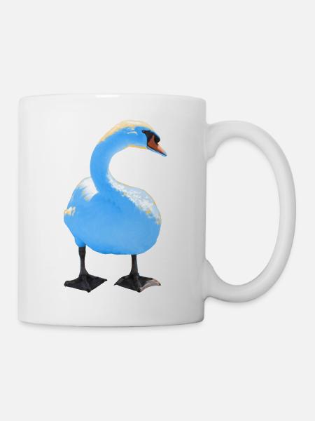 Schwan - Tasse - Weiß