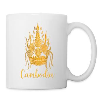 Cambodia Tradition Dance Khmer Apsara I Gift - Mug - white - Right