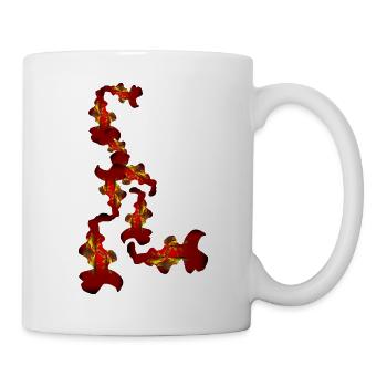 abstractes Design Timeless - Tasse - Weiß - Rechts
