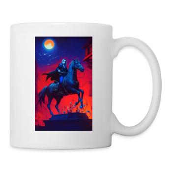 Le Night Rider - Mug blanc - blanc - Droite