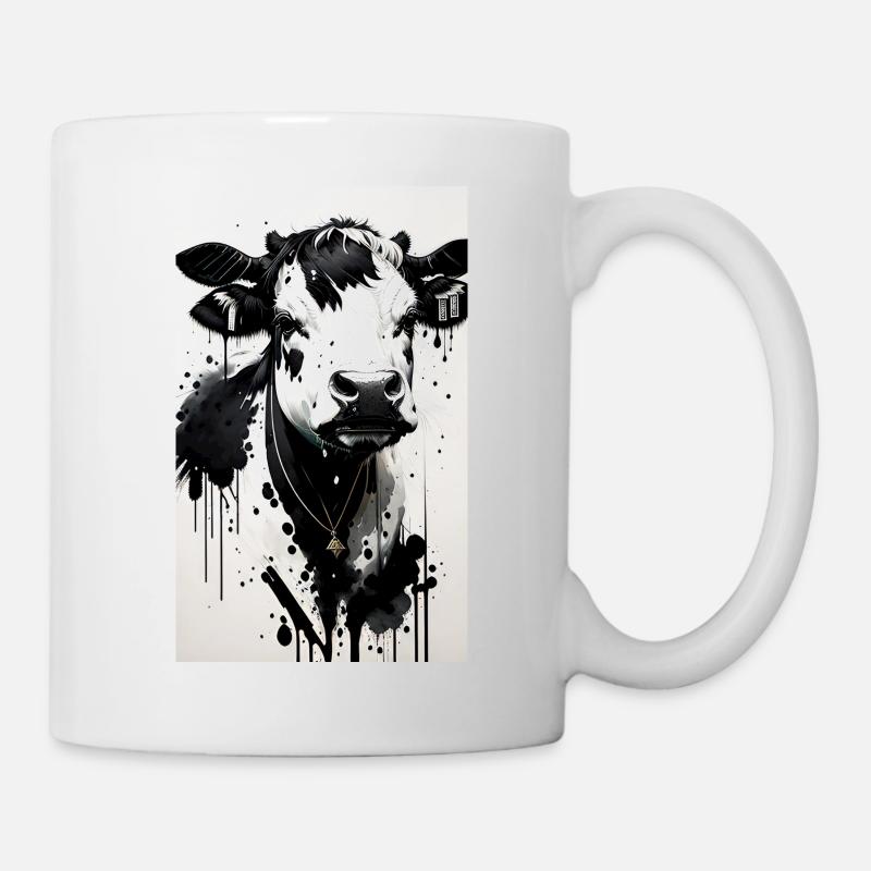 Cute Cow - Mug - white
