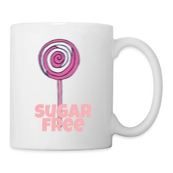 Sucette sans sucre - Mug blanc - blanc - Droite