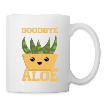 You Say Goodbye I Say Aloe - Mug - white - Right