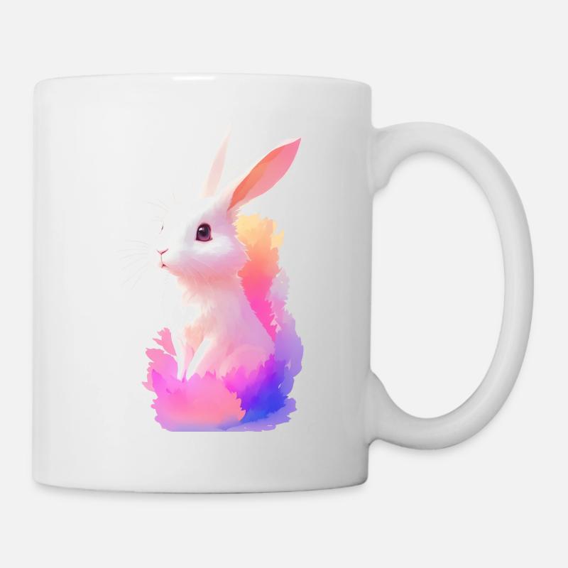Lièvre - Mug blanc - blanc