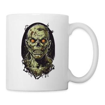 Sinister Zombie Ghoul Halloween Horror Design - Mug - white - Right