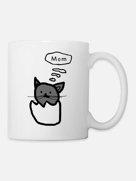 Katze - Tasse - Weiß