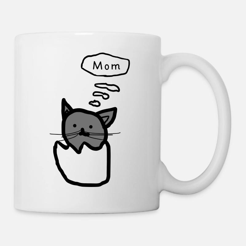 Katze - Tasse - Weiß