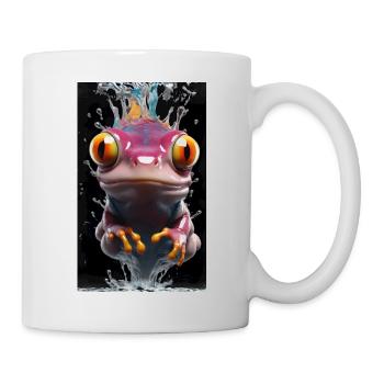 Salamandre #1 - Mug blanc - blanc - Droite