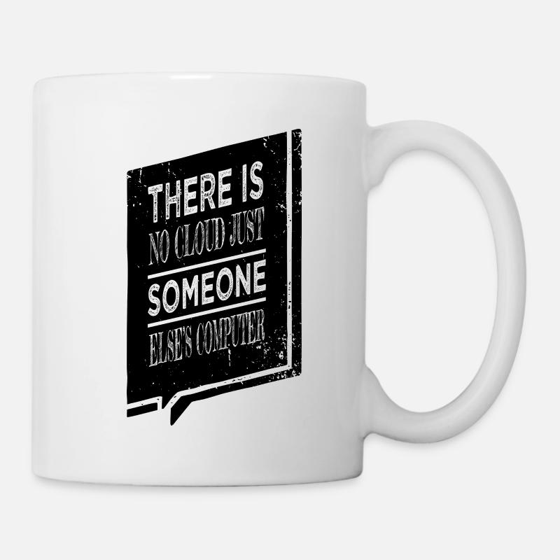 Piratage idée cadeau piratage analyste informatique - Mug blanc - blanc