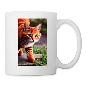 Kitty - Tasse - Weiß - Rechts