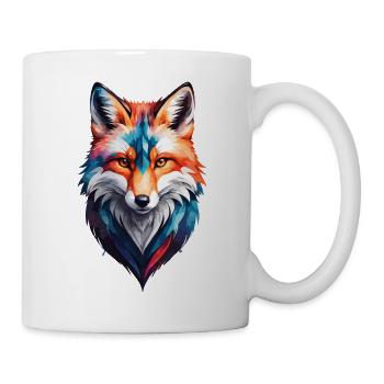 Fox Watercolors - Mug - white - Right