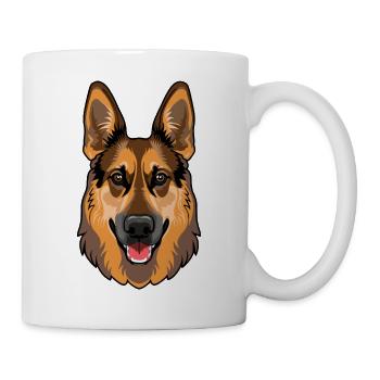 German Shepherd - Mug - white - Right