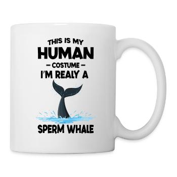 This is My Human Costume I m a Really Whale - Mug - white - Right